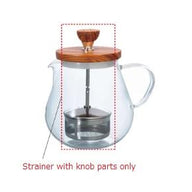 TUS-TEO-70-OV/ Strainer with Lid Knob for Teapot