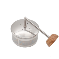 TUS-TEO-70-OV/ Strainer with Lid Knob for Teapot