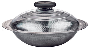 F-MN-225/ Glass Lid for Cooking Pot